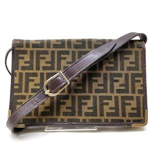 Fendi Tan and Black Men's Messenger Bag